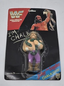 RARE VTG 1991 Titan Sports WWF JAKE THE SNAKE ROBERTS SUPER RARE CHALK FIGURE - Picture 1 of 10