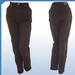 Holiday Jeans Da Donna Marroni W28 In Cotone 5 Tasche Affusolati Pantaloni Moda - Picture 1 of 12