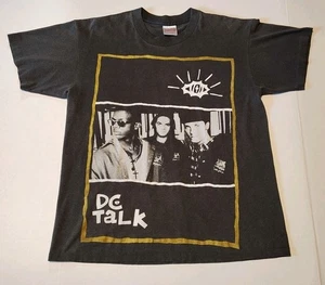 Vintage Rare 90s DC Talk Christian Rock Rap T Shirt Jesus Freak Size XL - Picture 1 of 9
