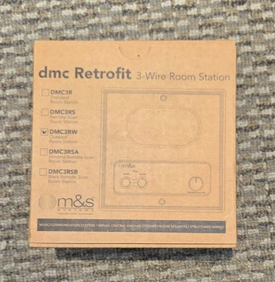 New DMC3RW Retro M&S DMC3-4 Intercom 3-wire Patio Station NEW in Box - Image 1 of 2
