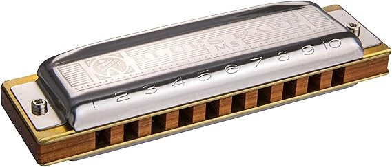 Hohner Blues Harp Harmonica - Key of G Foto 1 de 1