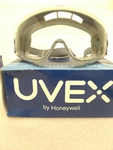 Honeywell Uvex S390 High Impact Anti-fog Safety Goggles Gray Body Gray HeadBand - Picture 1 of 1