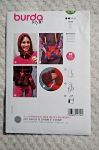 BURDA 5759 Winter Accessories (Hood/ Mittens/Purse) Pattern Uncut - Picture 1 of 2