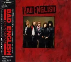 Bad English – Bad English CD ORG. 1989 JAPAN OBI RARE 25・8P-5259 - Picture 1 of 1