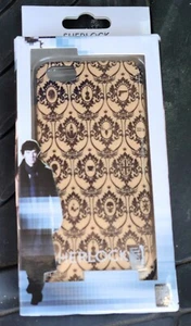 NIOB Sherlock Holmes iPhone 5/5s Hard Snap Case 221B Wallpaper Cream 2013 BBC - Picture 1 of 2