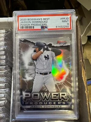 2020 Bowman'S Best Power Producers #PPJD Jasson Dominguez Power Producers PSA 9 - Image 1 of 2