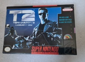 Terminator 2 Judgement Day Snes Ntsc Sealed New - Picture 1 of 7