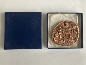 Alte Medaille Münze von Paris von Jean Philippe Roch les Monuments 1957 - Bild 1 von 15