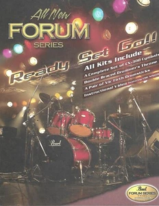 Data Sheet Ad - Pearl - FX725C - Forum series - Drum Kit Set Brochure (MU02) - Picture 1 of 1