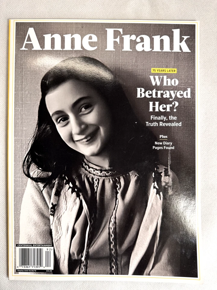 Centennial Entertainment Magazine Anne Frank Who Betrayed Her 2019