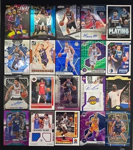 NBA Basketball 40 Card Lot - HOF RC #d Parallel Auto Jersey Relic No Dups - NBA2 - Picture 1 of 6