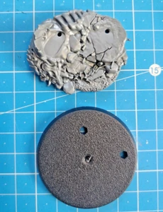 Captain Terminator Bits Base Tyranid Head + 50mm Space Marines Leviathan Bitz - Picture 1 of 2