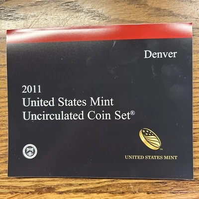 2011 D U.S. Mint Set - Complete Set of 14 Coins In Original Package - Ships Free - Image 1 of 2