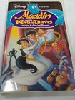 Aladdin and the King of Thieves (VHS, 1996) Seal Attached to Clamshell