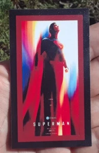 SUPERMAN 2025 SMALL PROMO MAGNET - Picture 1 of 3