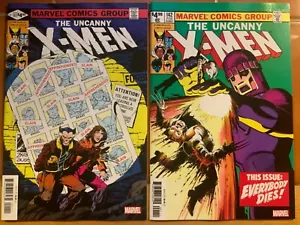 Marvel Comics - UNCANNY X-MEN #141 & 142 FACSIMILE SET - "DAYS OF FUTURE PAST" - Picture 1 of 2