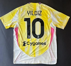 YILDIZ JUVENTUS MAGLIA AWAY MATCH ISSUED AMICHEVOLE vs BREST 3 agosto 2024 - Foto 1 di 9