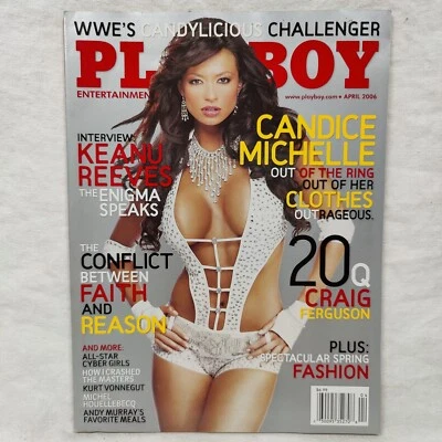 Vintage Playboy Magazine April 2006 - Excellent Condition - Mint Centerfold - Image 1 of 4