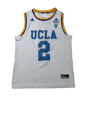 Adidas LONZO BALL #2 Embroidered UCLA JRW PAC 12 SZ L  Adult Basketball Jersey Cover