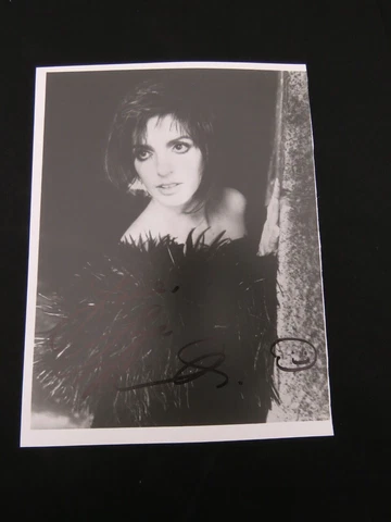 LIZA MINNELLI HAND SIGNED AUTOGRAPHED 8x10 PHOTO, Glamorous Pose Cover