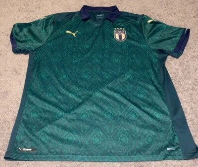 Camiseta Puma Italia 2020 Renacimiento 3ª Verde Hombre Talla XXL 756465-03 Foto 1 de 4