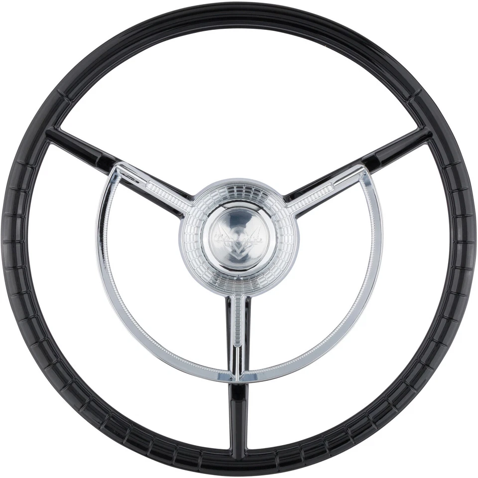 American Retro 15" Steering Wheel w/ Horn Button for 1956-1957 Ford Thunderbird - Image 1 of 4