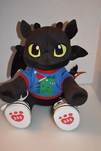 Costruisci un orso sdentato imbottito come addestrare il tuo drago peluche BAB nero con ali - Foto 1 di 3