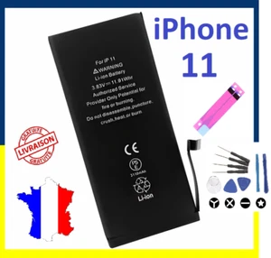 NEU Ersatz Akku für iPhone 11 + KLEBESTREIFEN + Werkzeugset - Bild 1 von 3
