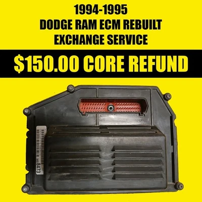 1994 1995 DODGE RAM 1500 2500 SERVIÇO DE TROCA RECONSTRUÍDO 56028473 - Imagem 1 de 4