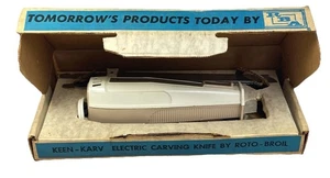 VTG KEEN KARV Electric Carving Knife Original Box RBA Roto Broil Corporation - Picture 1 of 10