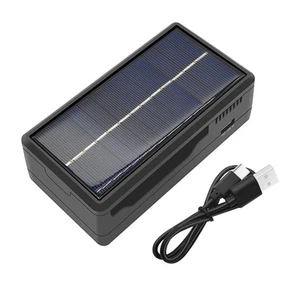 Chargeur de Batterie Solaire Chargeur de Batterie à 2 Emplacements Boîtier 7621 - Photo 1/10