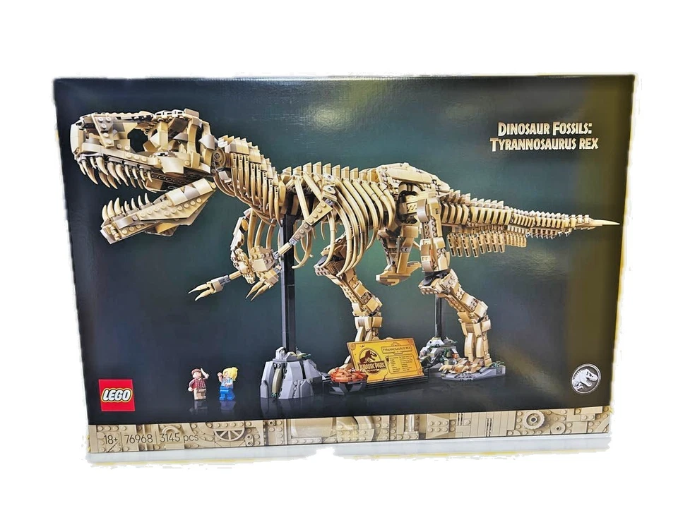 Lego 76968 Dinosaurio Fósiles T-Rex Parque Jurásico Mundo 3145 piezas Figura NUEVO Foto 1 de 1