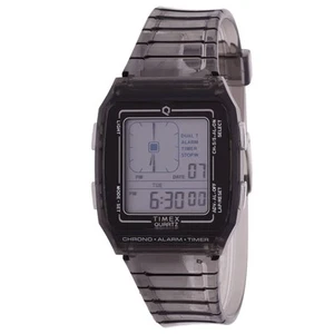 Timex Q Timex LCA Alarm Quartz Digital Unisex Watch TW2W45000VQ - Imagen 1 de 3
