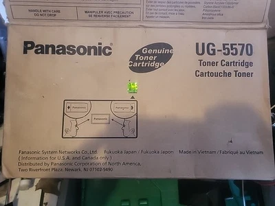 Panasonic UG-5570 Black Toner Cartridge for UF-7200/UF-8200 New Sealed - Image 1 of 3
