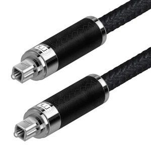 Digital Optical Audio Cable Outer Diameter:7.0MM Toslink Optical Cable 3.3ft - Picture 1 of 6