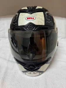 BELL FULL FACE MOTORCYCLE HELMET W/ TRANSITIONS WINDSCREEN SIZE L W/ SENA DEVICE - Picture 1 of 8