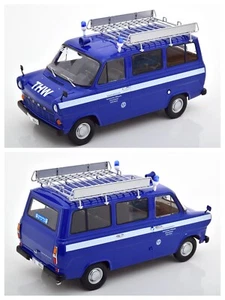 Maßstab 1:18 KK Ford Transit Bus 1965 THW Köln mit Galerien Hauslieferung - Bild 1 von 12