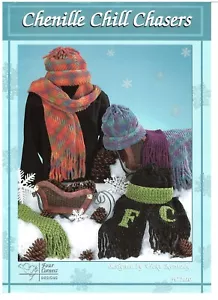 2004 Four Corners Designs FC 2410 Chenille Chill Chasers sewing pattern uncut - Picture 1 of 3