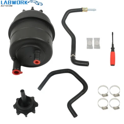 32411095526 For Bmw 525i 528i 550i Z3 X5 Power Steering Reservoir &Hose Kit - Image 1 of 4