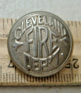CLEVELAND FIRE DEP'T. KNOPF ~ SCOVILL MFG. CO. WATERBURY ~D - Bild 1 von 4