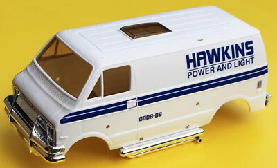 HAWKINS POWER AND LIGHT RC Aufkleber ""Stranger Things"" passt zu Tamiya Brotdose - Bild 1 von 4