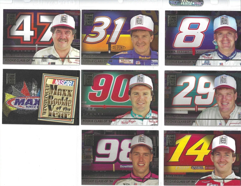 1994 Maxx ROOKIE CLASS OF '94-#8 Jeremy Mayfield--ONE CARD ONLY! - Image 1 of 1