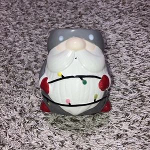 Ten Acre Gifts Ceramic Grey Santa Gnome Coffee Mug Christmas Cup 14oz - Picture 1 of 6