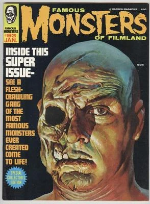 Famous Monsters #53 January 1969 VF- Colossal Beast - Image 1 of 2