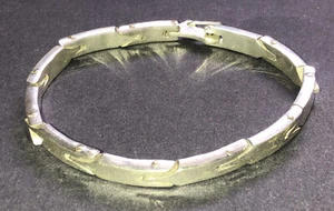 Sterling Silver 925 Lot Bracelet B20 Heavy Men Unique Manly 30g Tribal Bali Dad - Picture 1 of 11