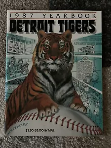 1987 DETROIT TIGERS YEARBOOK PENNANT WINNING SEASON - Picture 1 of 2
