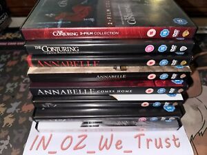 The Conjuring Universe 9-Movie Collection Inc The Nun 2, Annabelle (DVD, 2023)