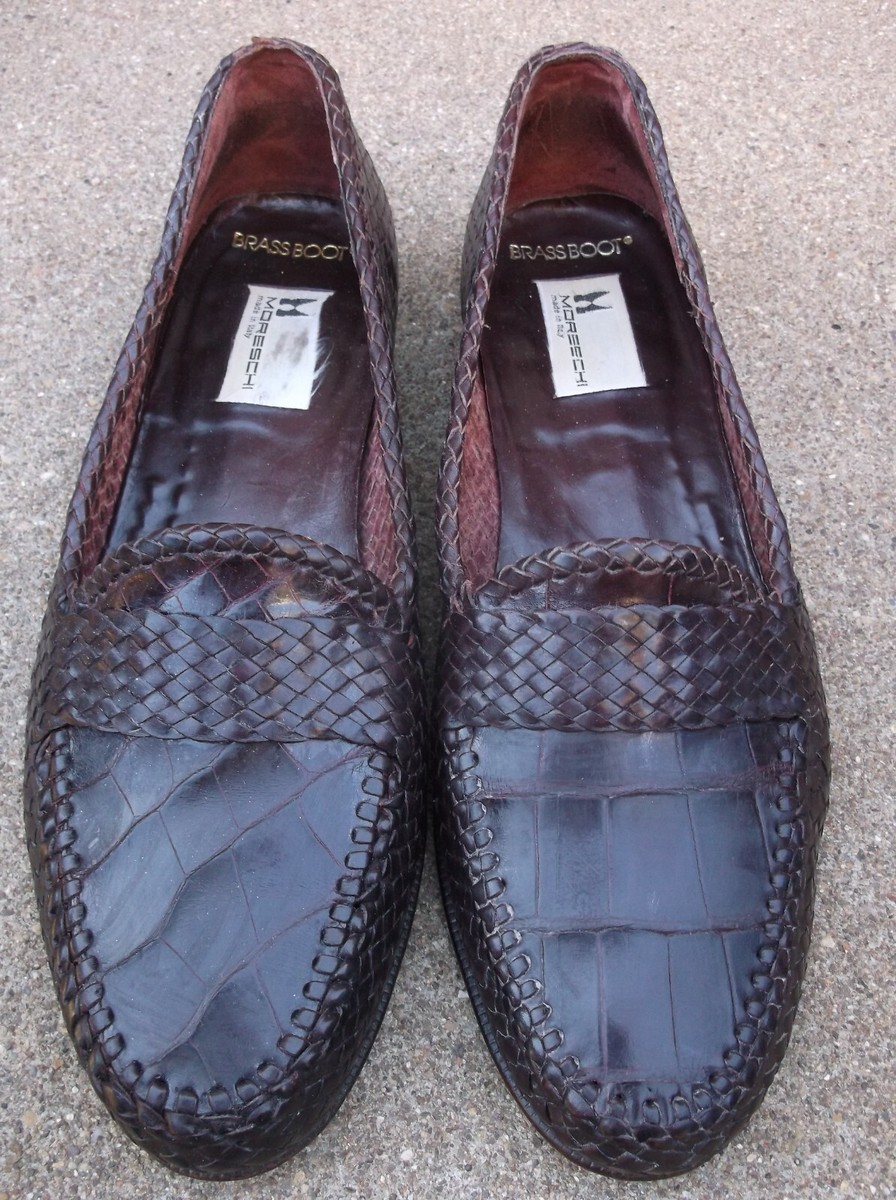 moreschi made in Italyサイズ7.5 (25.5) ブラウン moreschi made in Italyサイズ7.5 (25.5) ブラウン