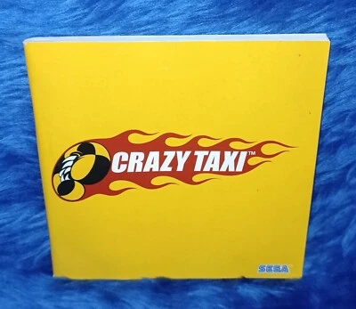 Cray Taxi ***Official Manual Only*** Sega Dreamcast PAL Version - Image 1 of 3