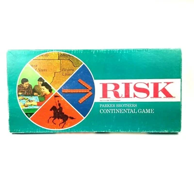 Vintage Risk Parker Brothers Continental Board Game 1968 Missing Pieces  - Image 1 of 4
